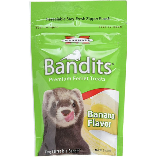 Bandits Banana Treats for Ferrets 3oz