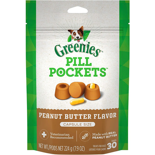 Greenies Pill Pockets Peanut Butter 7.9 Oz