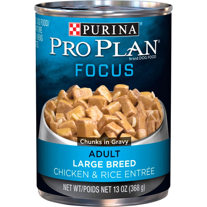 Pro Plan Dog Can Large Breed Chicken & Rice 13oz 12ct