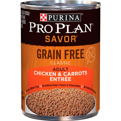 Pro Plan Dog Can Grain Free Chicken & Carrot 13oz 12ct