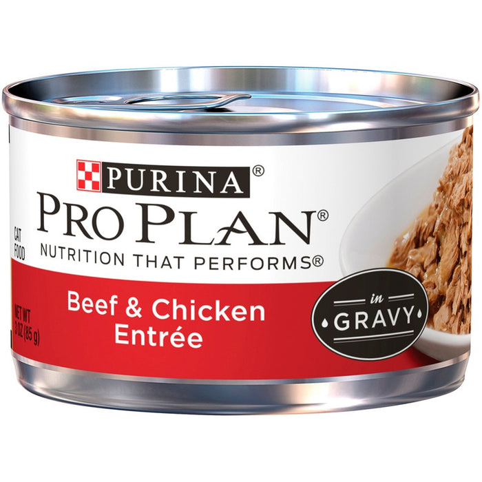 Pro Plan Cat Can Beef & Chicken 3oz 24ct