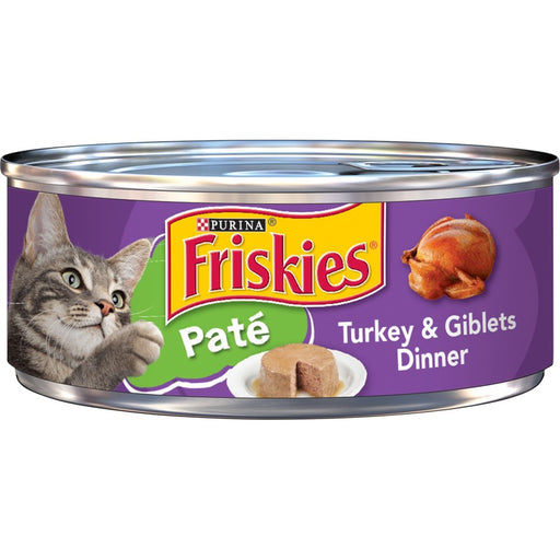 Friskies Cat Can Pate Turkey & Giblet 5oz 24ct