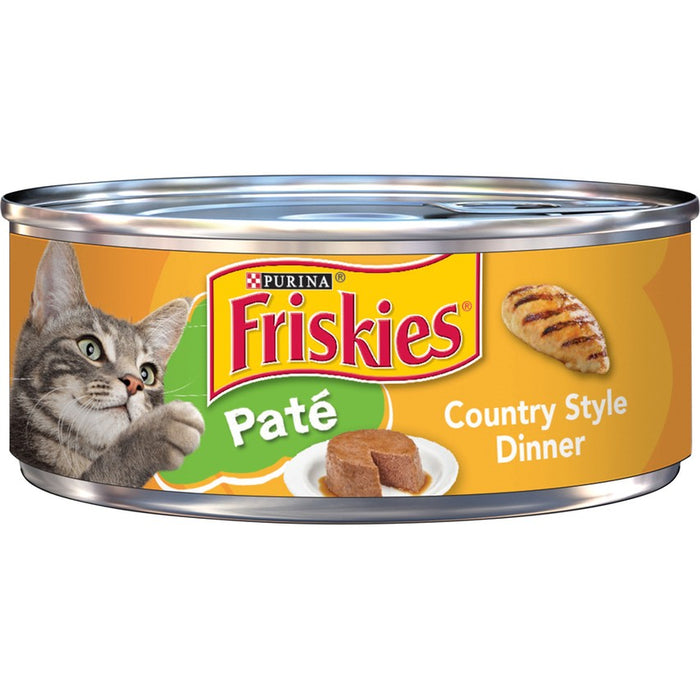 Friskies Cat Can Pate Country Style 5oz 24ct