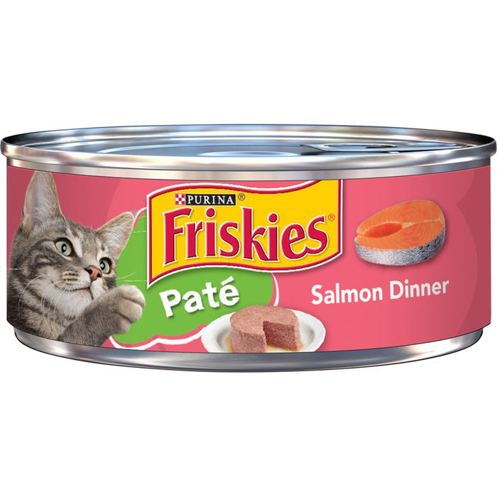 Friskies Cat Can Pate Salmon 5oz 24ct