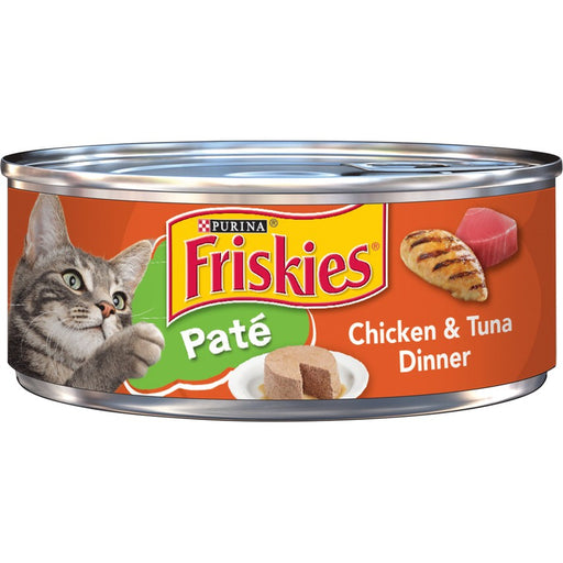 Friskies Cat Can Pate Chicken & Tuna 5oz 24ct
