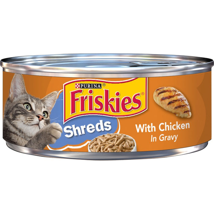 Friskies Cat Can Shredded Chicken 5oz 24ct