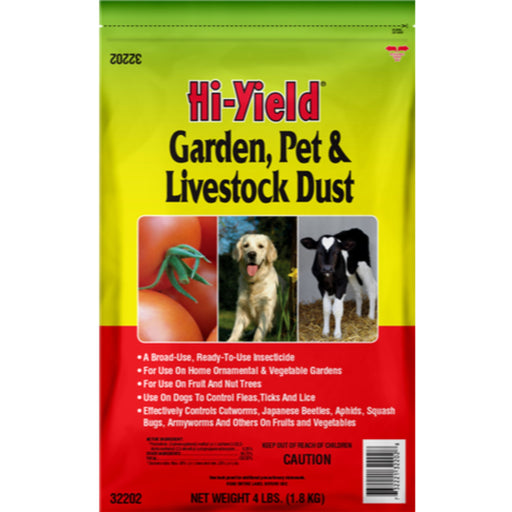 Hi-Yield Garden, Pet, and Livestock Dust 4lb