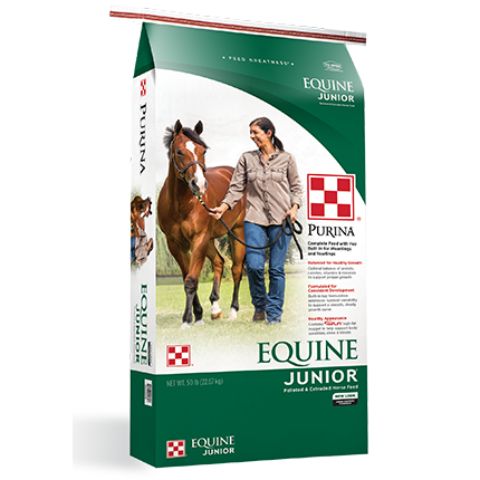 Purina Equine Junior Horse Feed 50lb