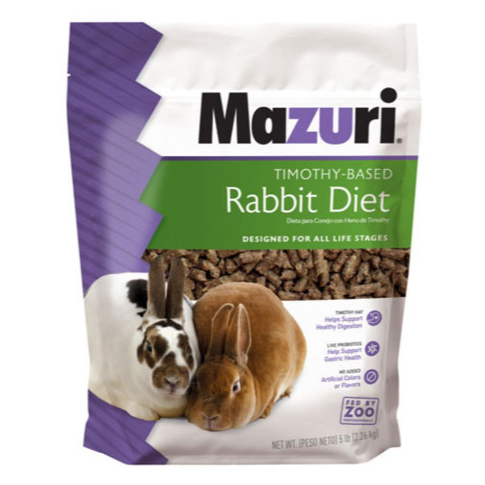 Mazuri Rabbit Diet with Timothy Hay 5lb