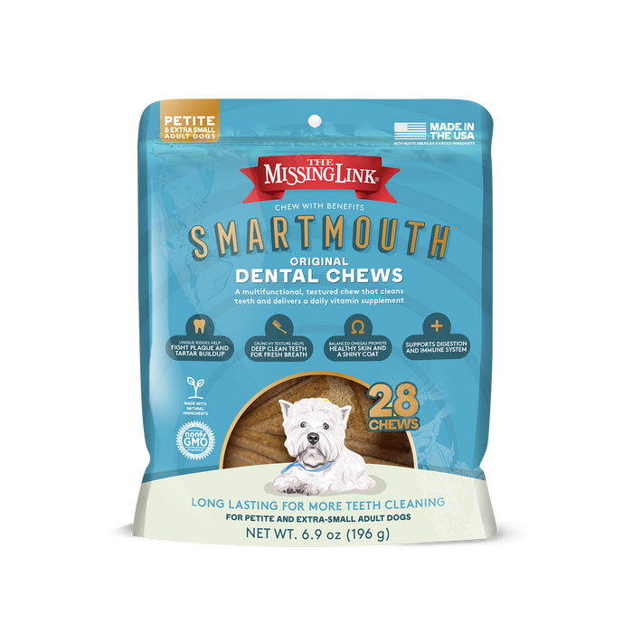 copy-of-the-missing-link-smartmouth™-dental-chews-for-small-medium-dogs-28-count