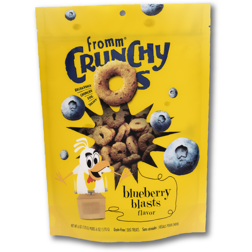 FROMM Dog Crunchy O's Blueberry Blasts 6oz