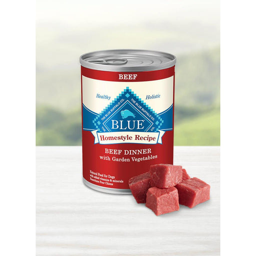 Blue Buffalo Can Homestyle Recipe Dog Beef & Vegetables 12.5 Oz 12ct