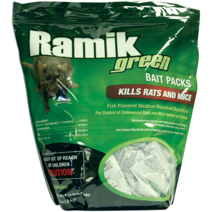Ramik Place Packs Rat Bait 16x4oz