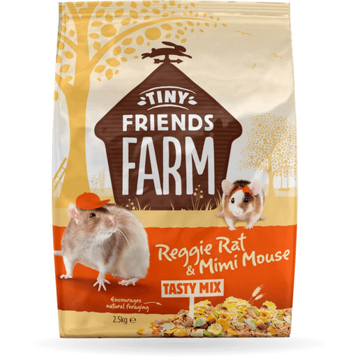 Supreme Tiny Friends Farm Reggie Rat & Mimi Mouse Food 2lb