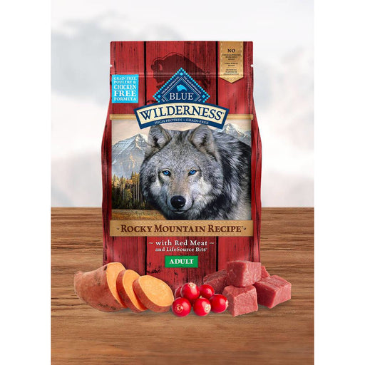 Blue Buffalo Wilderness Dog Adult Red Meat 22lb